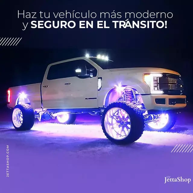 Jetta MiniLed™ - Luces LED Anticolisión para Coche, Moto y Bicicleta | Paga 2 y Lleva 4